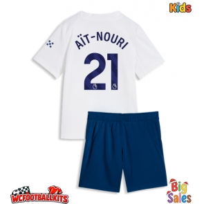 Manchester City Rayan Ait-Nouri #21 Replica Third Stadium Kit for Kids 2026-27 Short Sleeve (+ pants)